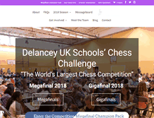 Tablet Screenshot of delanceyukschoolschesschallenge.com